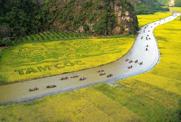 Ninh Binh im Wandel der Jahreszeiten 18 Tam Coc Ninh Binh