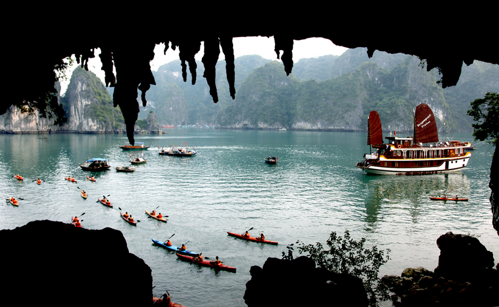 Halong Bucht – Das Naturwunder Vietnams 22 2101637 nhu da voi tren vinh 09035306