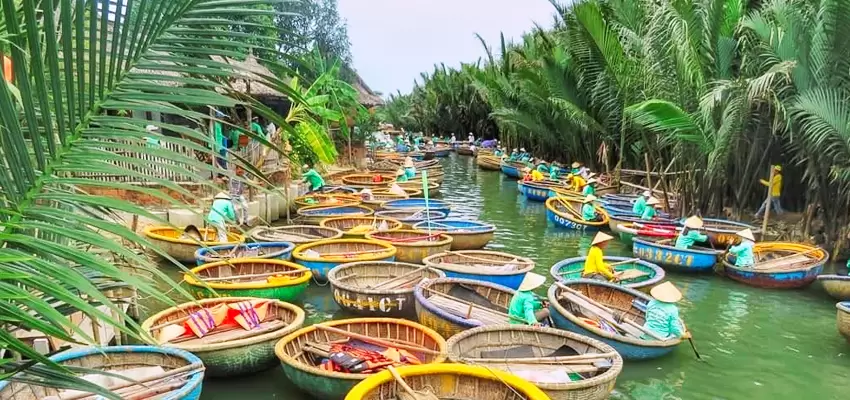Hoi An – Die magische Altstadt Vietnams, die Sie verzaubern wird 27 Bay Mau coconut village 3