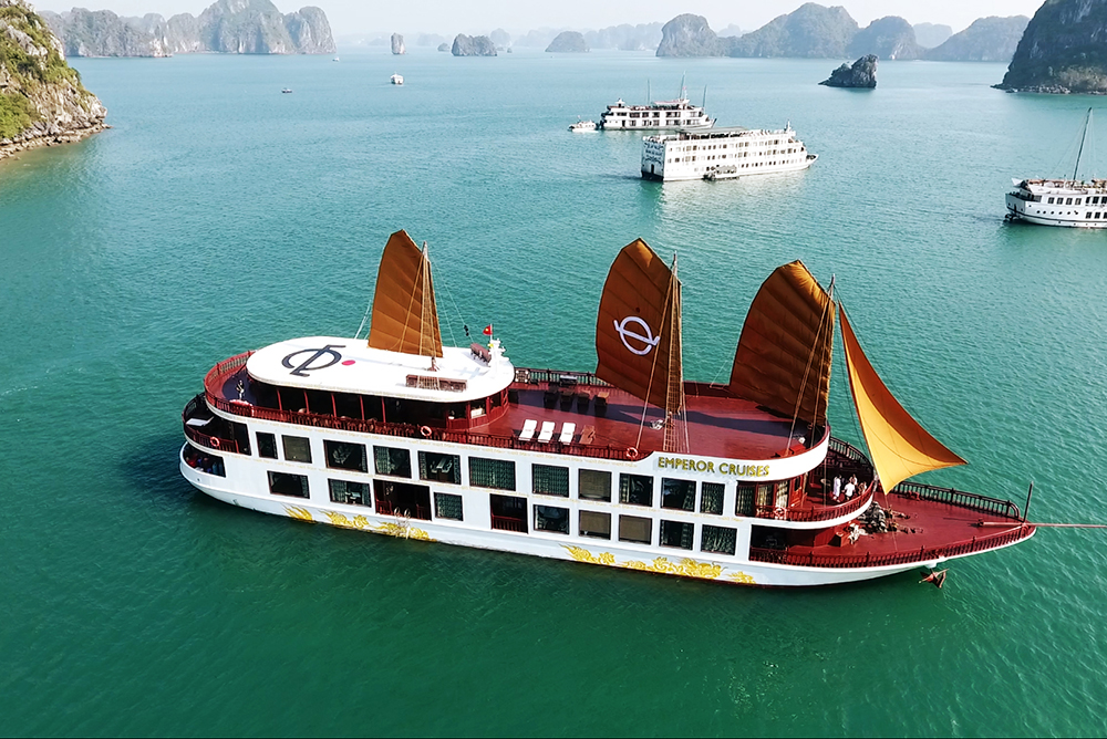 Emperor Cruises: TripAdvisor-Auszeichnung für Luxuskreuzfahrten in der Nha Trang Bucht 19 Du thuyen Emperor