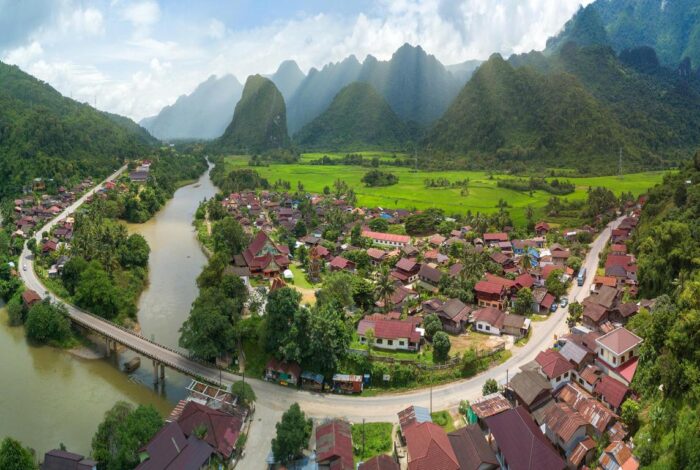 Vang Vieng – Naturparadies zwischen Bergen und Flüssen 26 Vang Vieng