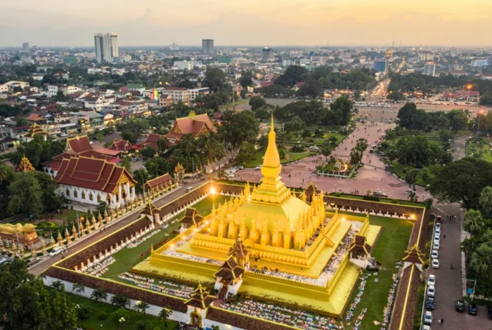 Vientiane – Die ruhige Hauptstadt am Mekong 18 thu do lao vieng chang Vientiane du lich de men vn
