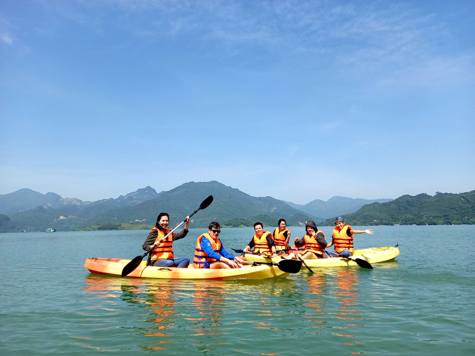Mai Chau Hideaway Lake Resort – Ruhe und Natur am Hòa-Bình-See 13 476462171 3969368563389427 1049308674764341414 n