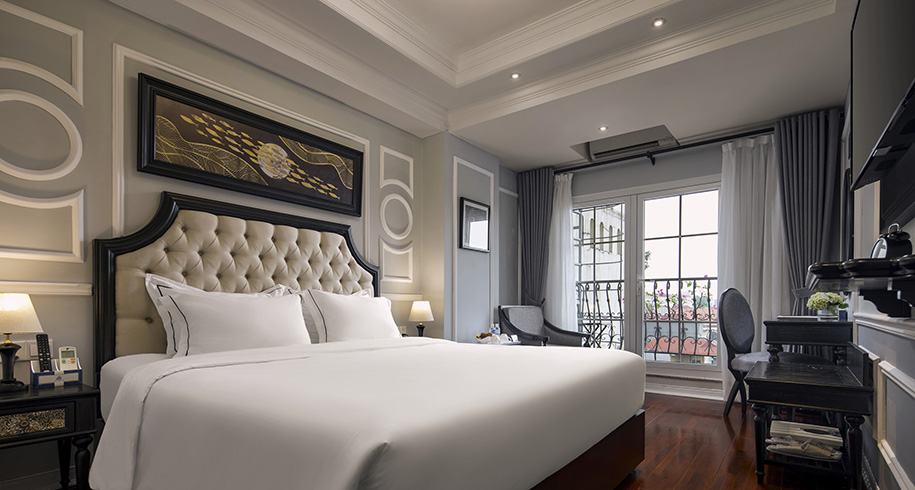 Acoustic Hotel Spa Hanoi room