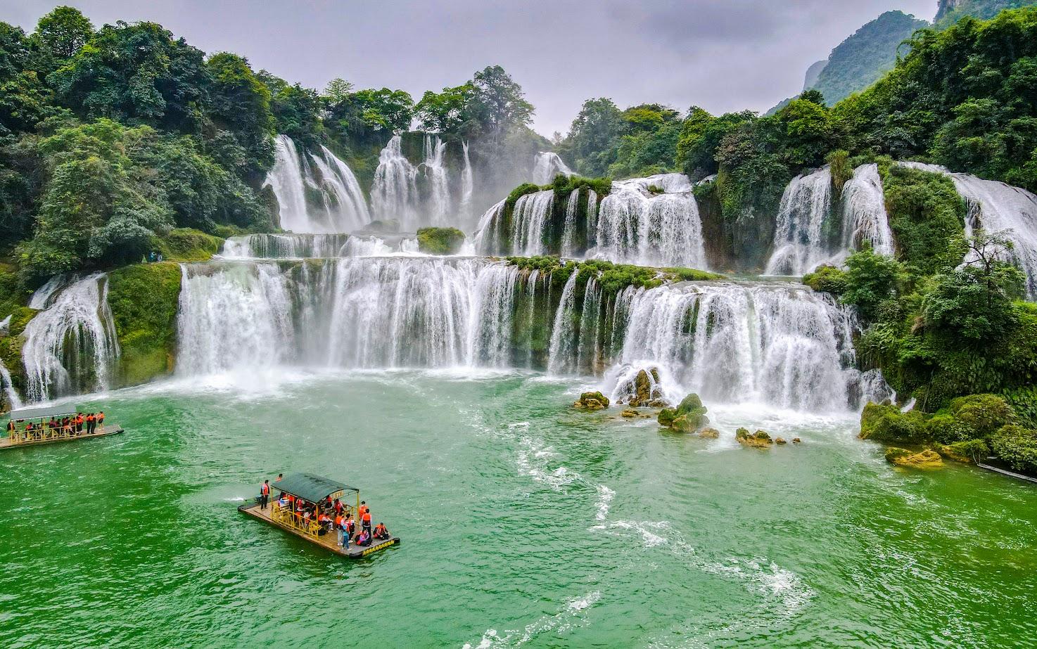 Ban Gioc Wasserfall