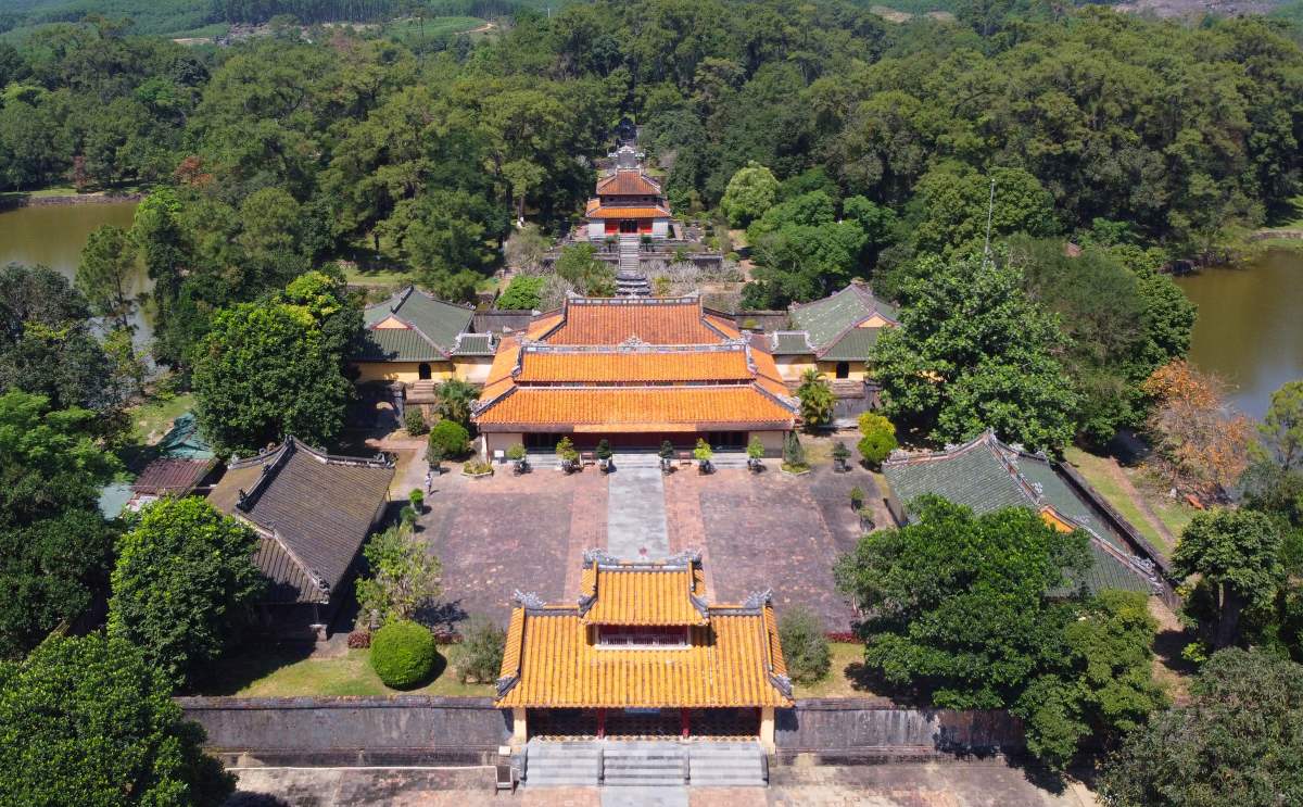 Hue 19 Grabmal von Minh Mang