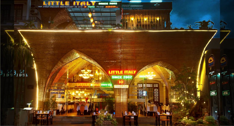 Little Italy Restaurant Hue – Eine kulinarische Reise nach Italien mitten in Vietnam 11 Khamphahue nha hang little italy 330284