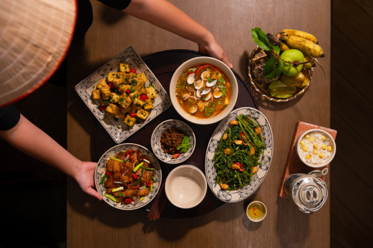MAMMOM Restaurant – Vietnamesische Küche als kulturelles Erlebnis im Herzen von Hanoi 14 mam com truyen thong mammom restaurant535